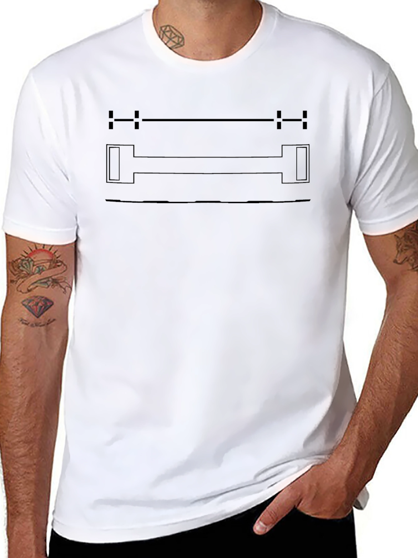 Swimming Pool Lane Line T-Shirt