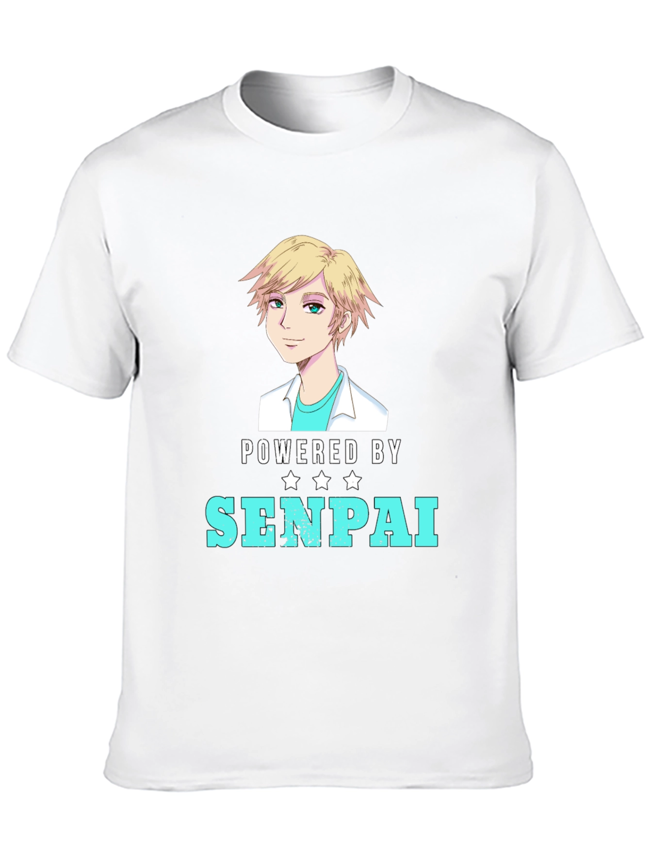 Powered By Senpai Anime T-Shirt