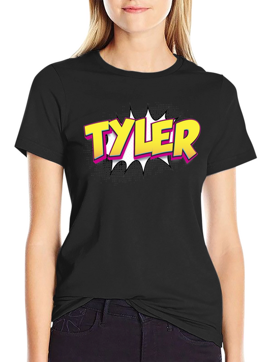 Personalized Comic Book Style TYLER T-Shirt