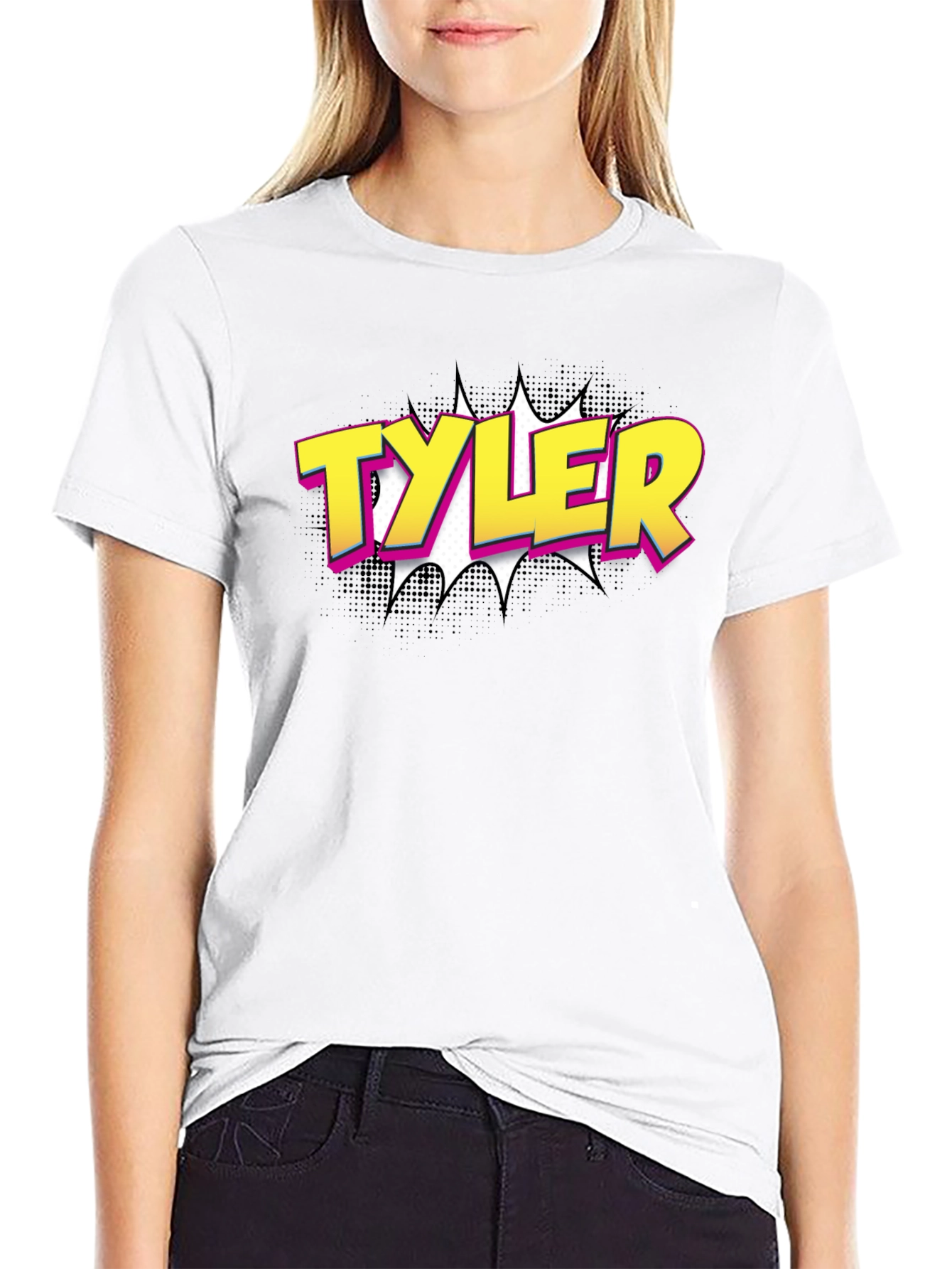 Personalized Comic Book Style TYLER T-Shirt