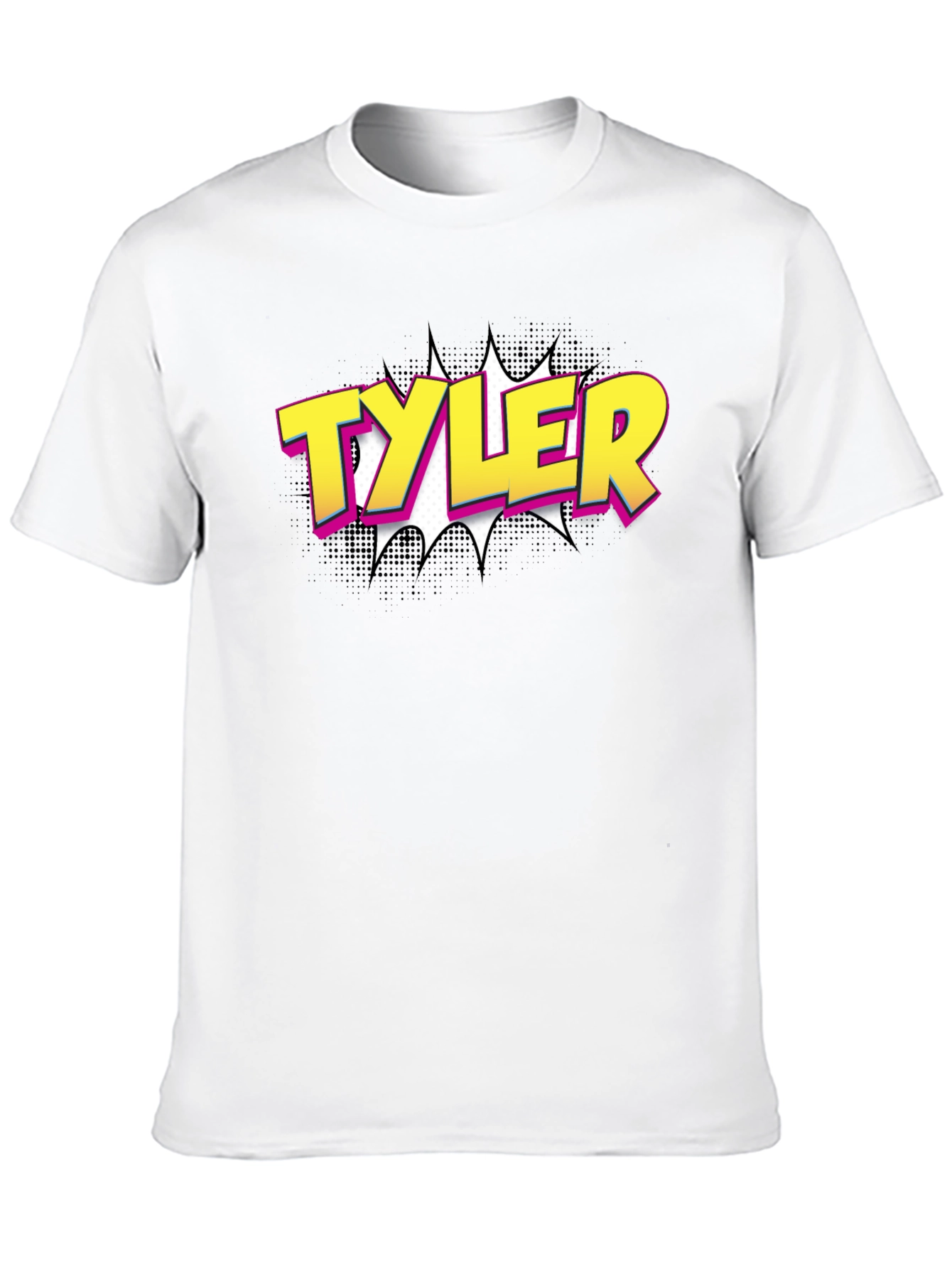 Personalized Comic Book Style TYLER T-Shirt