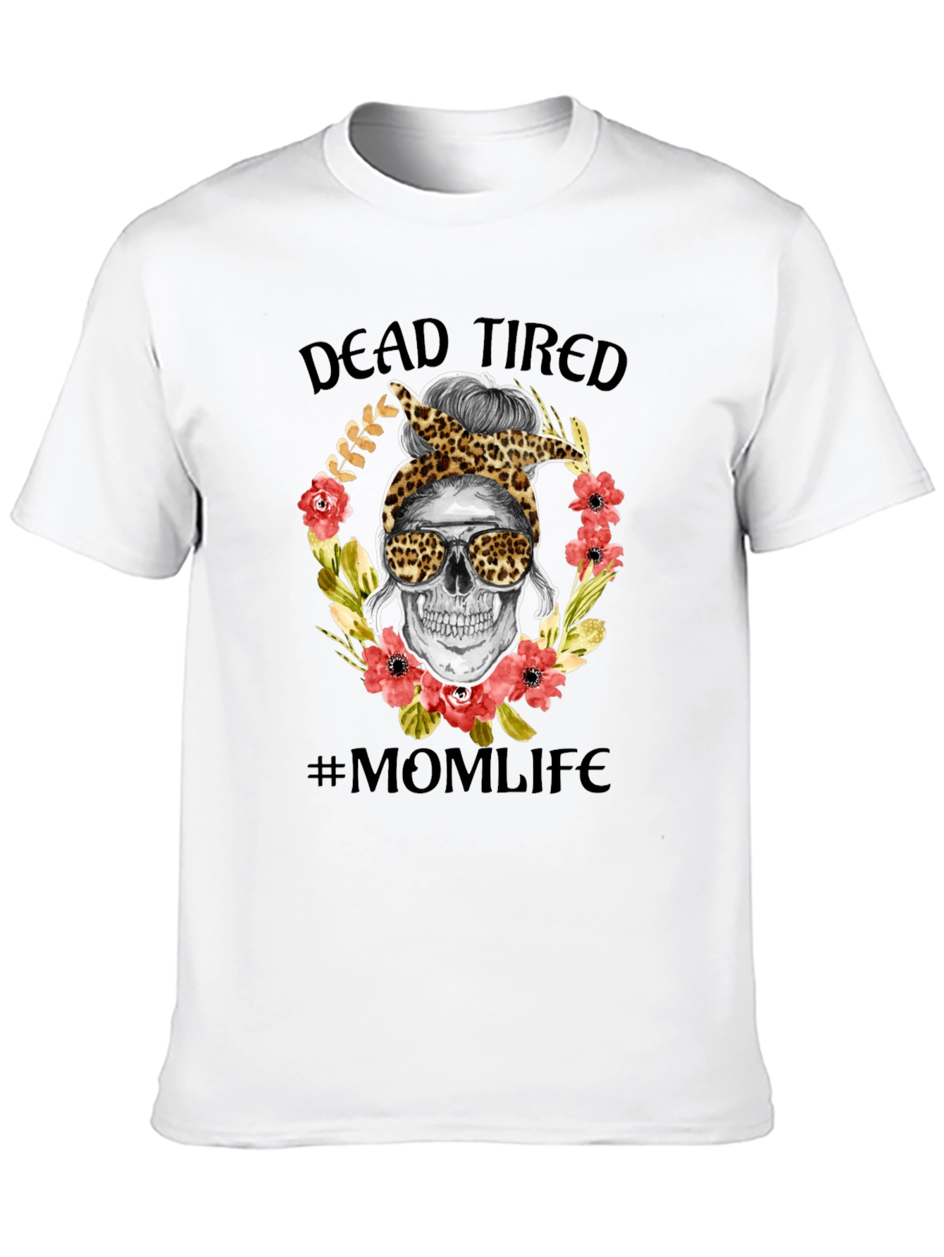 Dead Tired Mom Life Graphic Tee