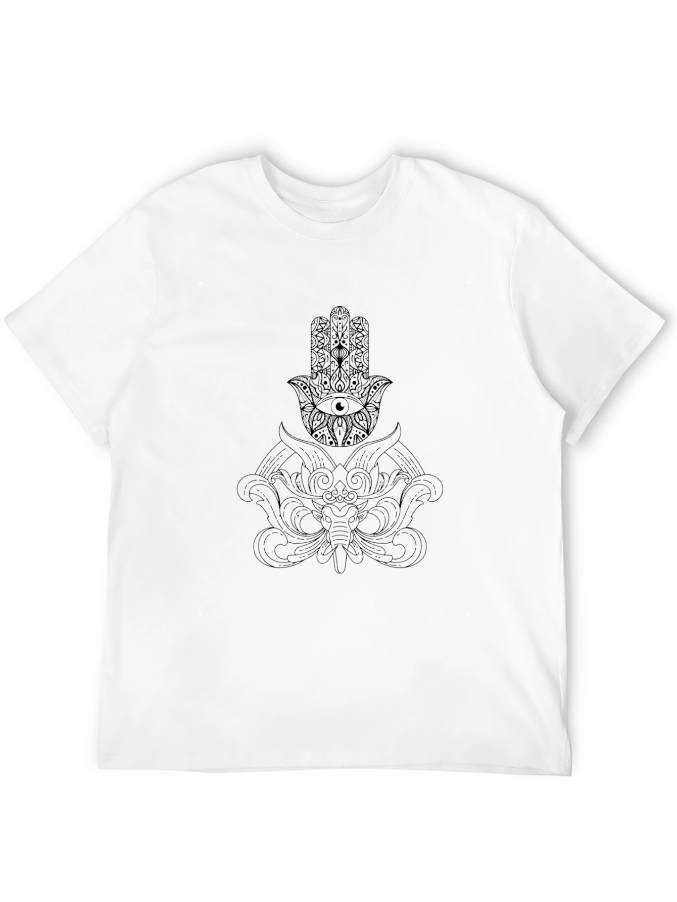 Mystic Print Black T-Shirt