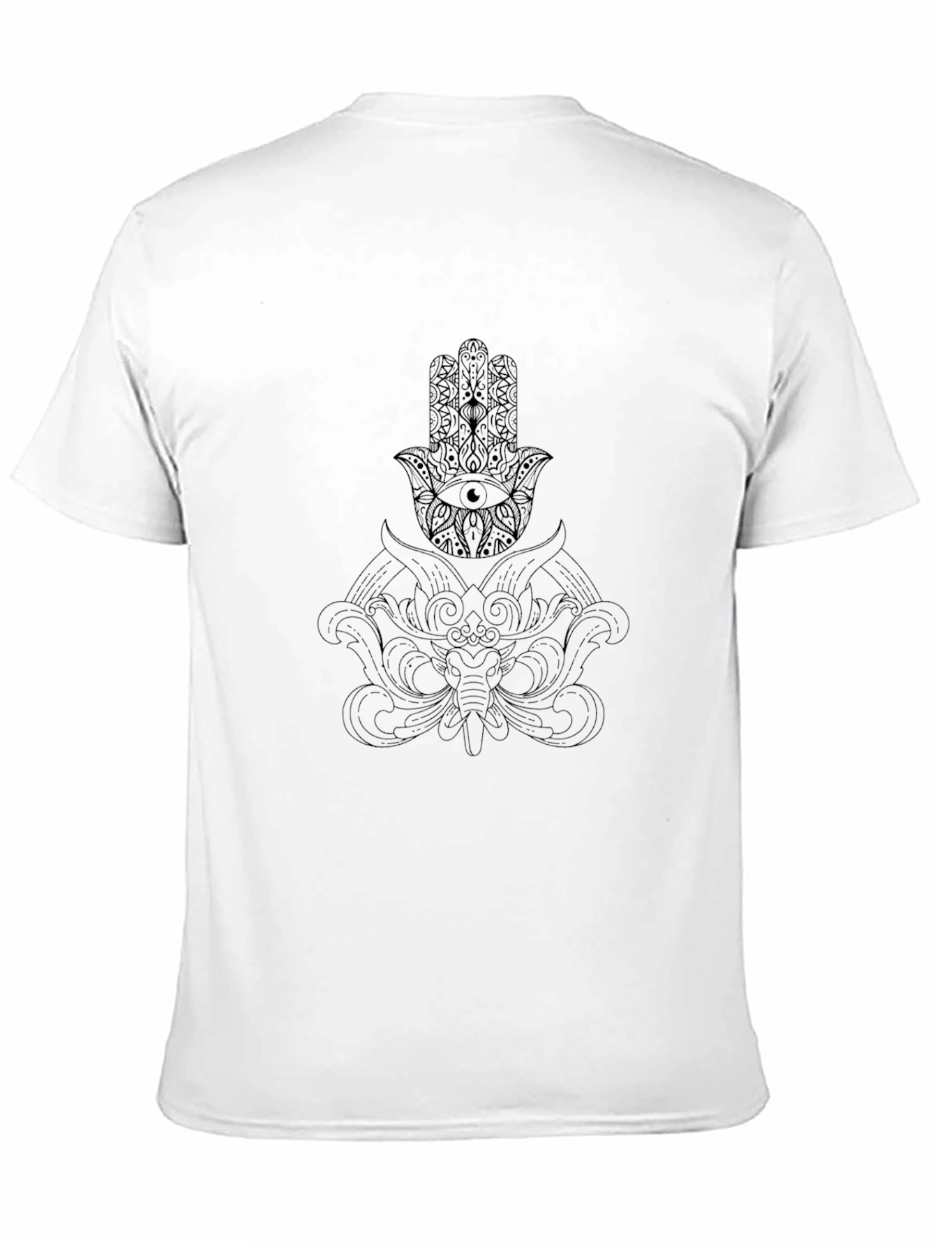 Mystic Print Black T-Shirt