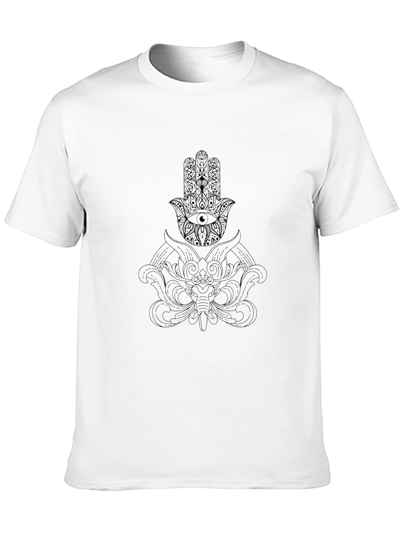 Mystic Print Black T-Shirt