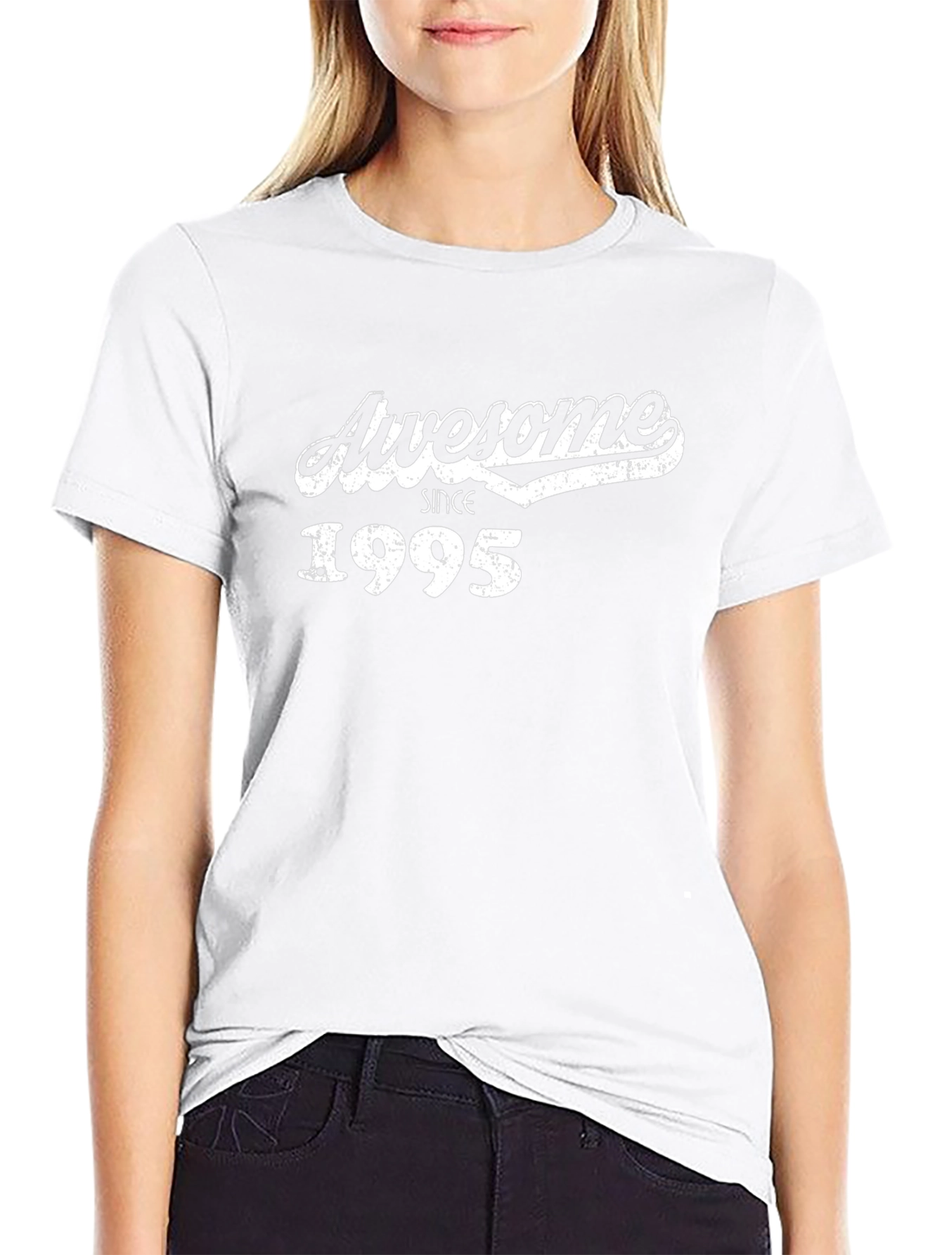 Awesome Since 1995 Graphic T-Shirt - Black