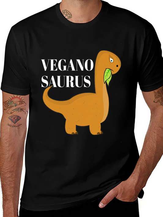 Veganosaurus T-Shirt - Vegan Dinosaur Tee