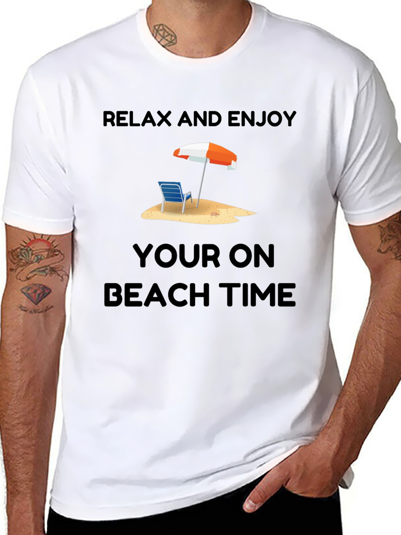 Relax and Enjoy Beach Time T-Shirt
