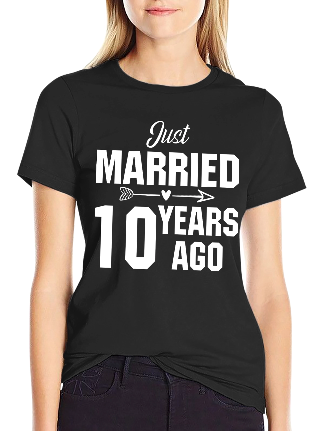 Just Married 10 Years Ago T-Shirt