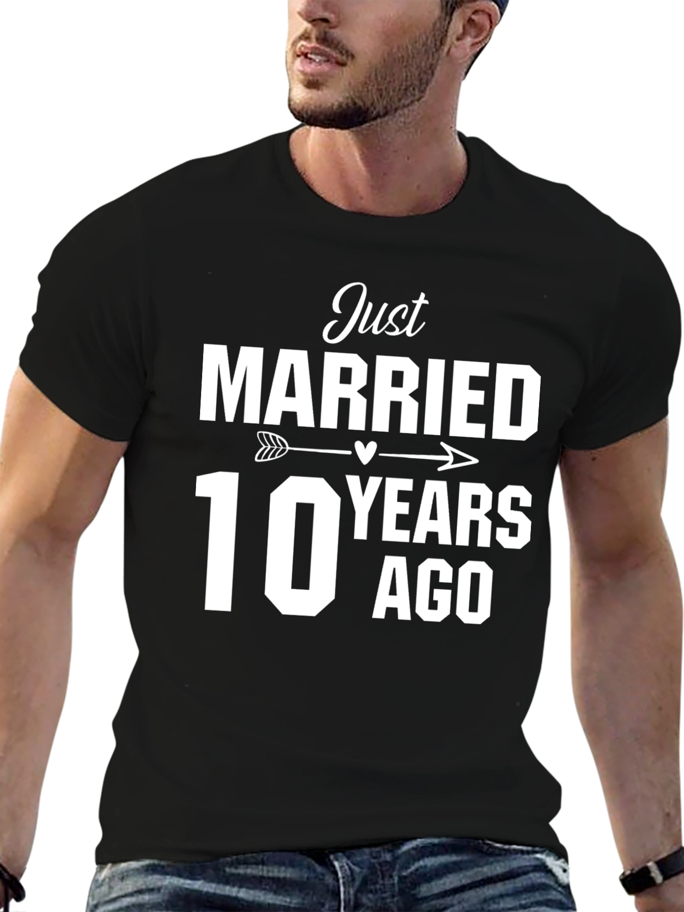Just Married 10 Years Ago T-Shirt