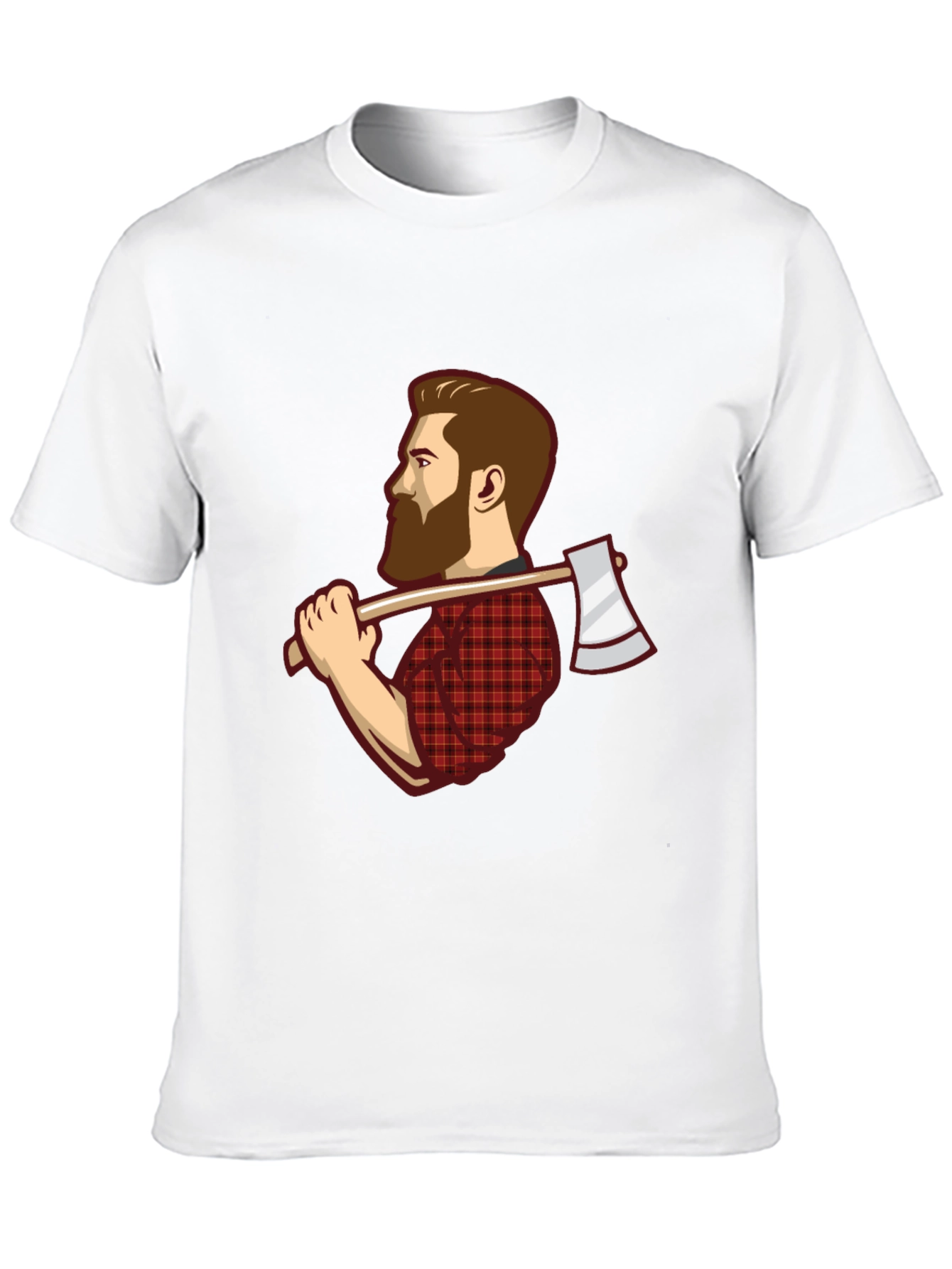 Lumberjack Graphic Tee - Axe Wielding Woodcutter