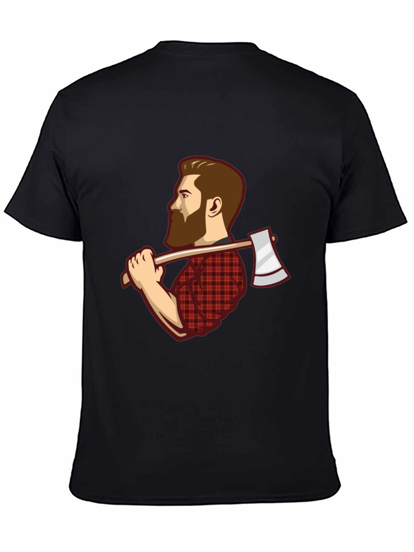 Lumberjack Graphic Tee - Axe Wielding Woodcutter
