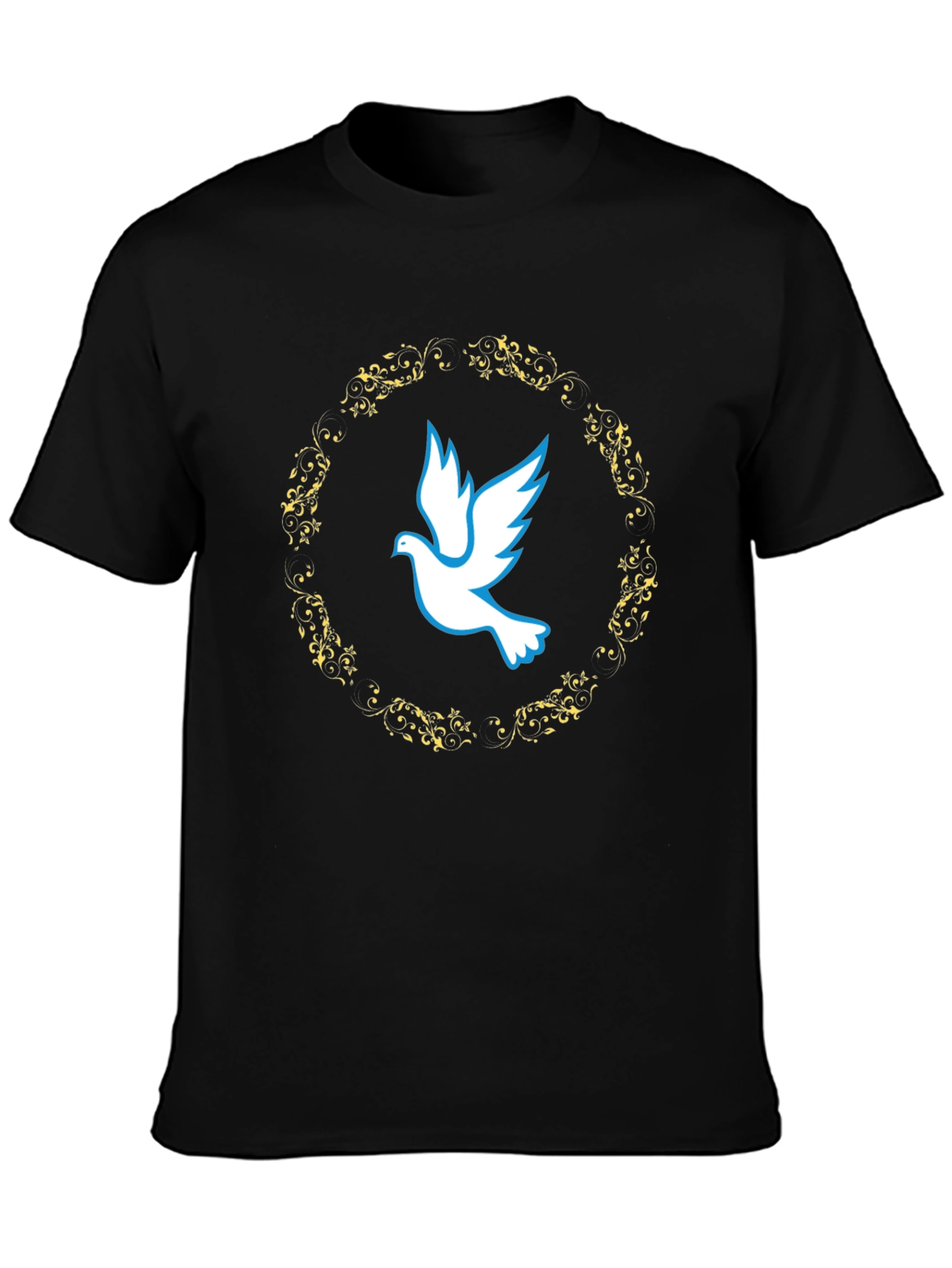 Dove Graphic T-Shirt - Elegant Design