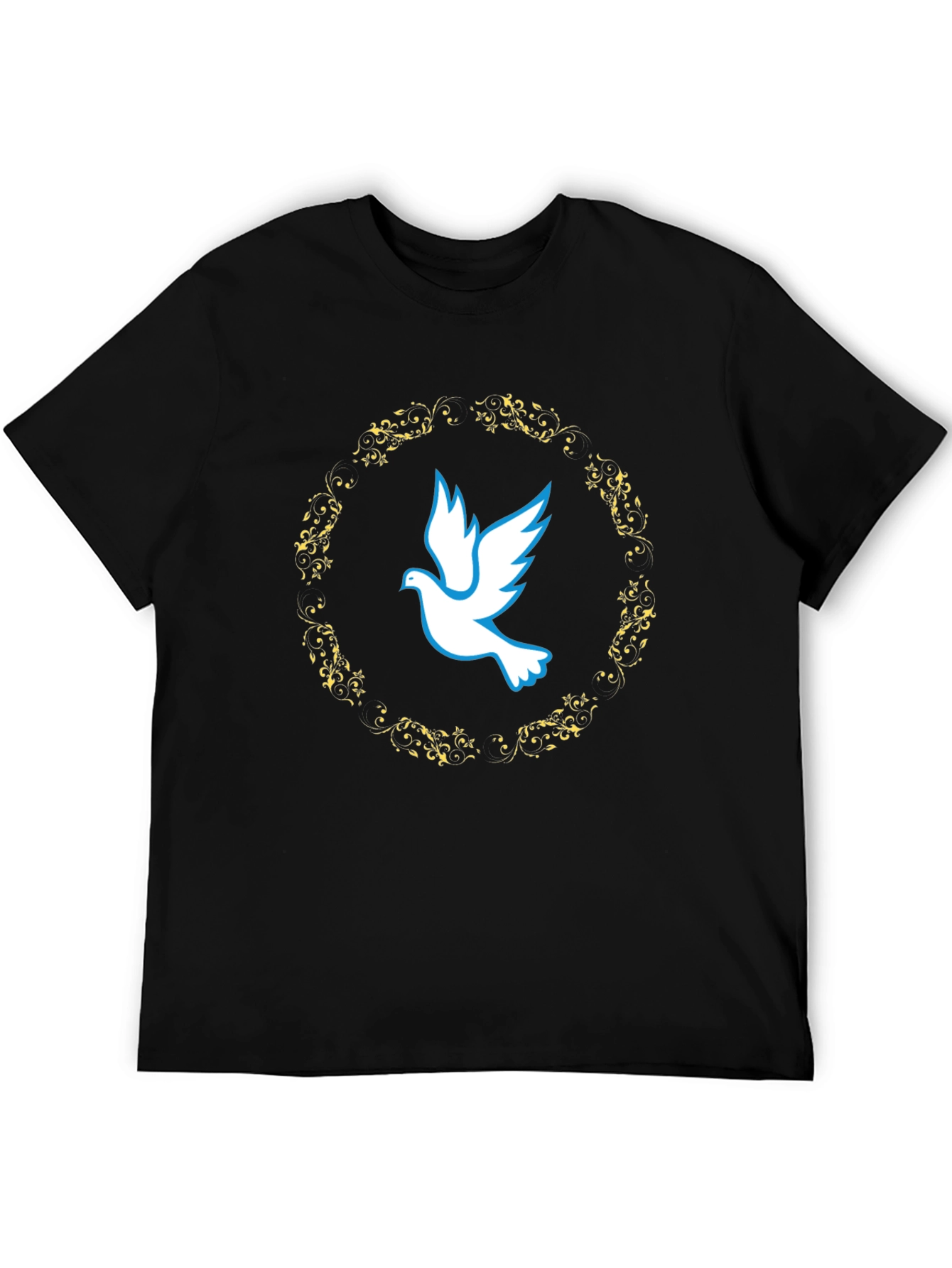 Dove Graphic T-Shirt - Elegant Design