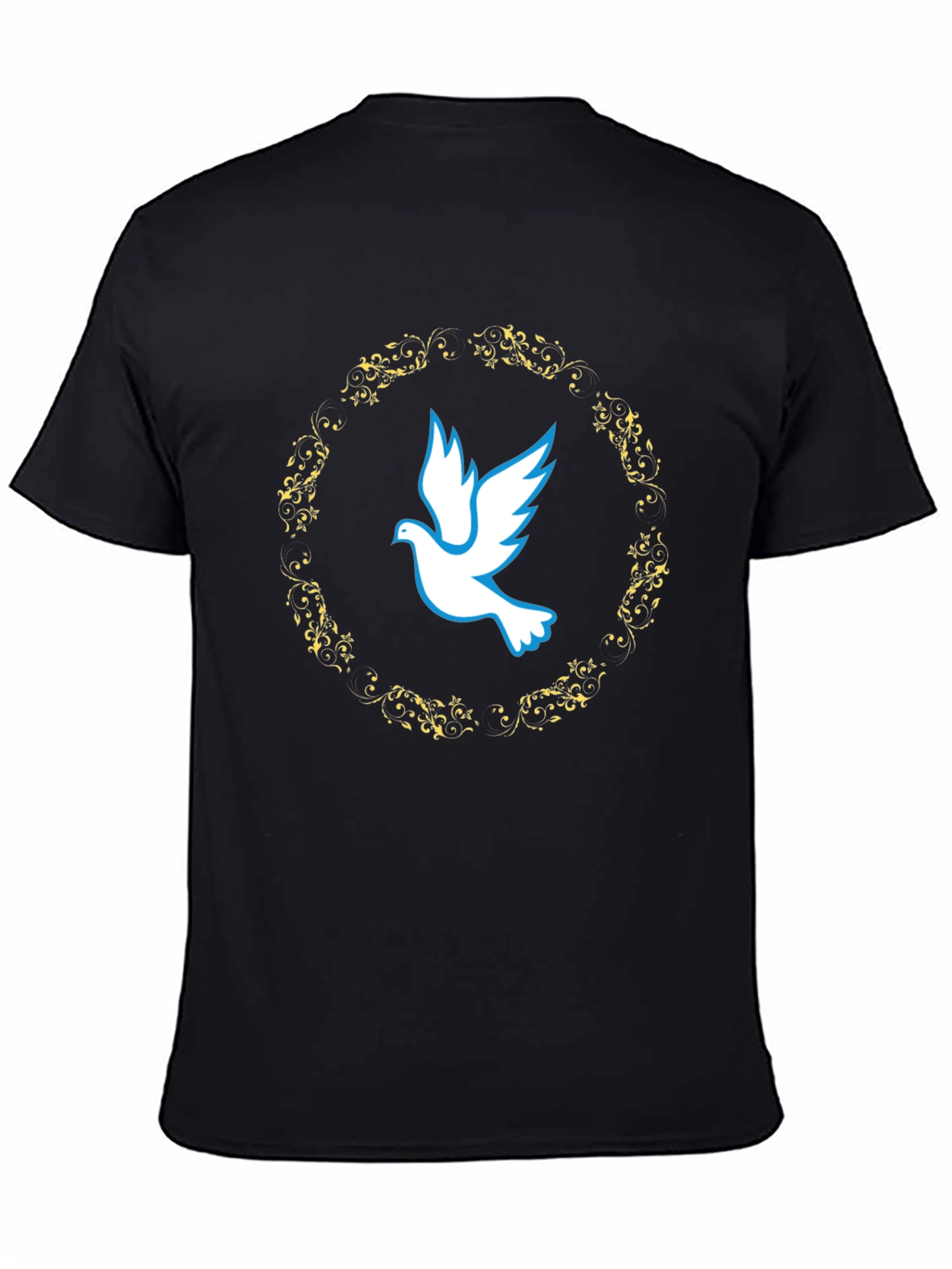 Dove Graphic T-Shirt - Elegant Design