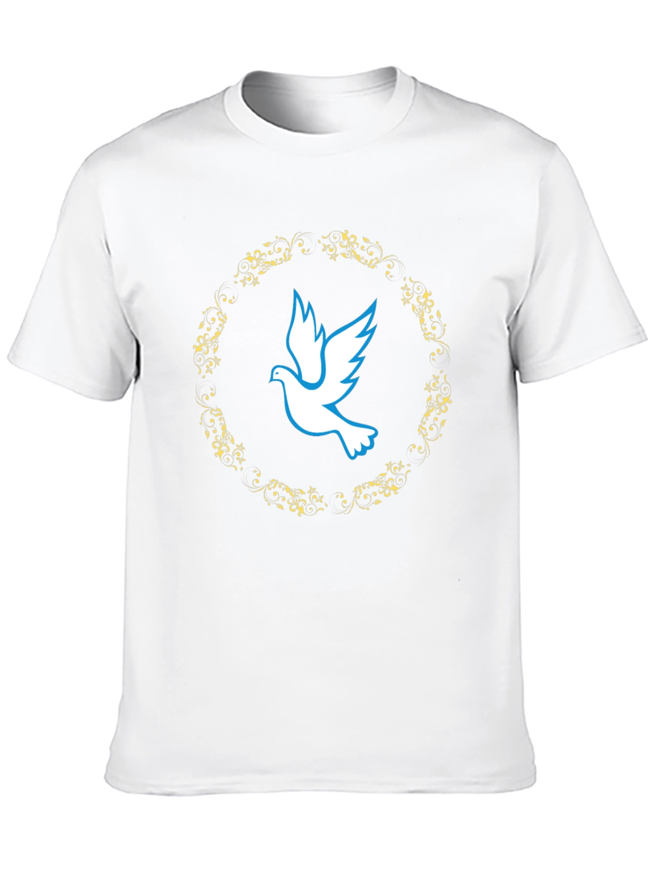 Dove Graphic T-Shirt - Elegant Design