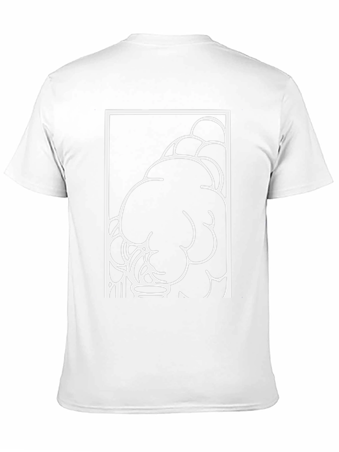 Abstract Black T-Shirt
