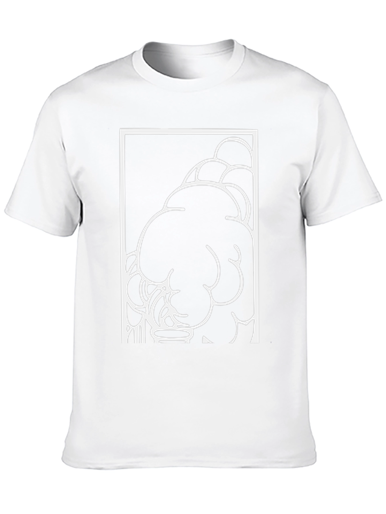Abstract Black T-Shirt