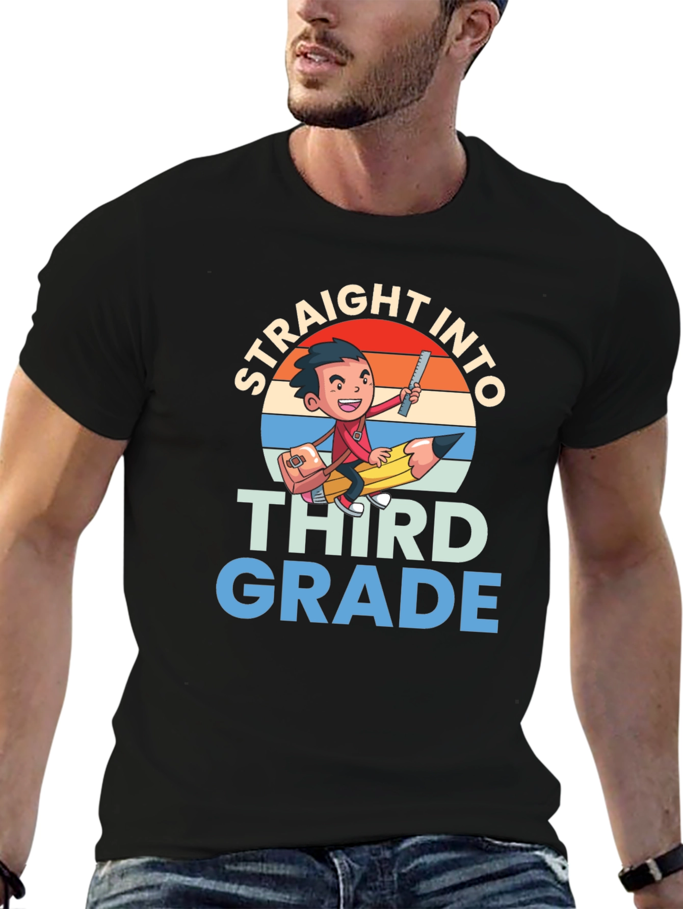Straight Into Third Grade T-Shirt