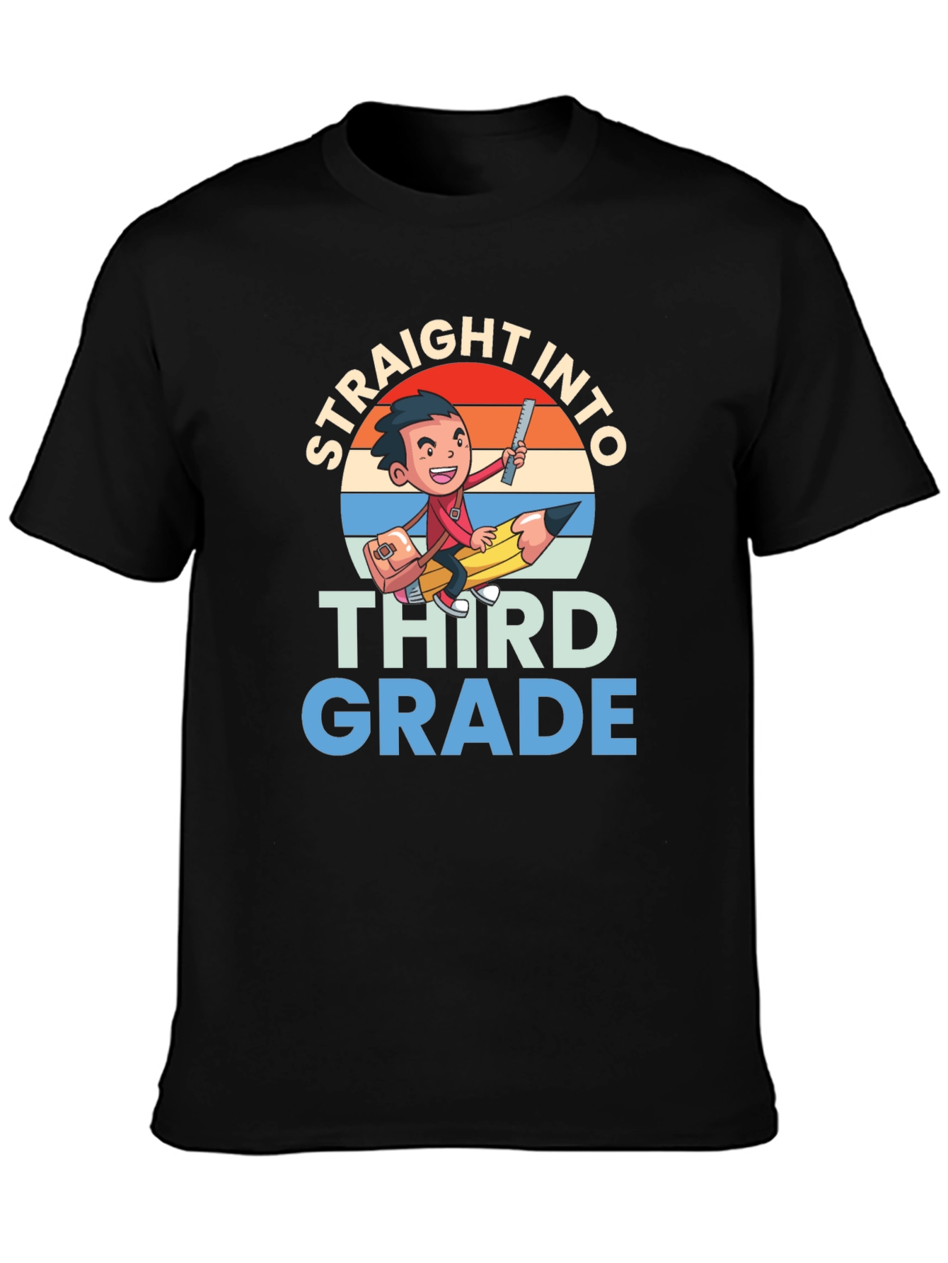 Straight Into Third Grade T-Shirt