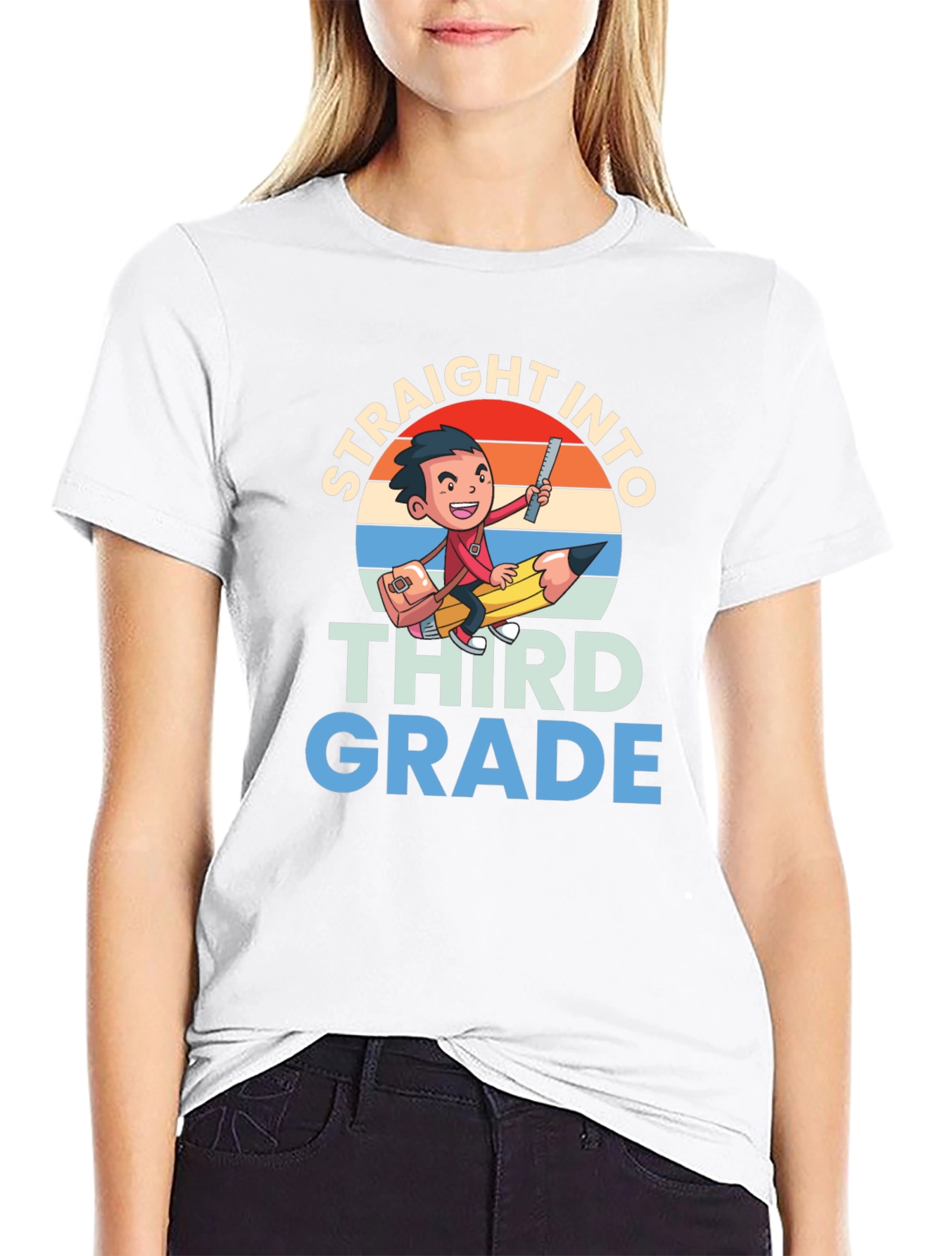 Straight Into Third Grade T-Shirt
