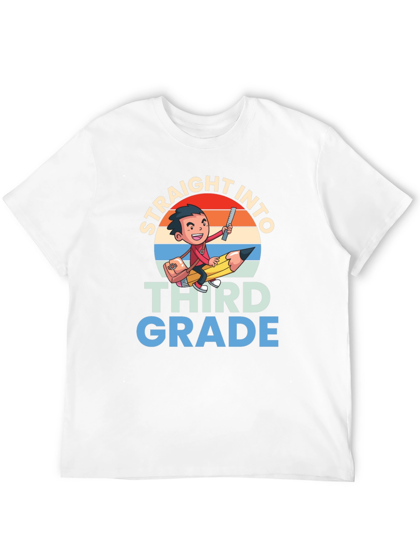 Straight Into Third Grade T-Shirt