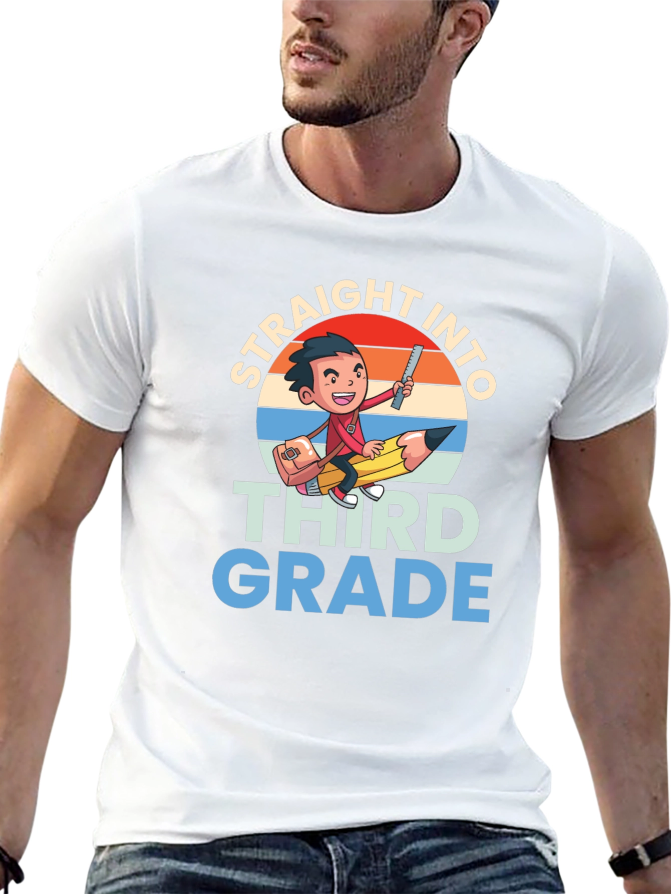 Straight Into Third Grade T-Shirt