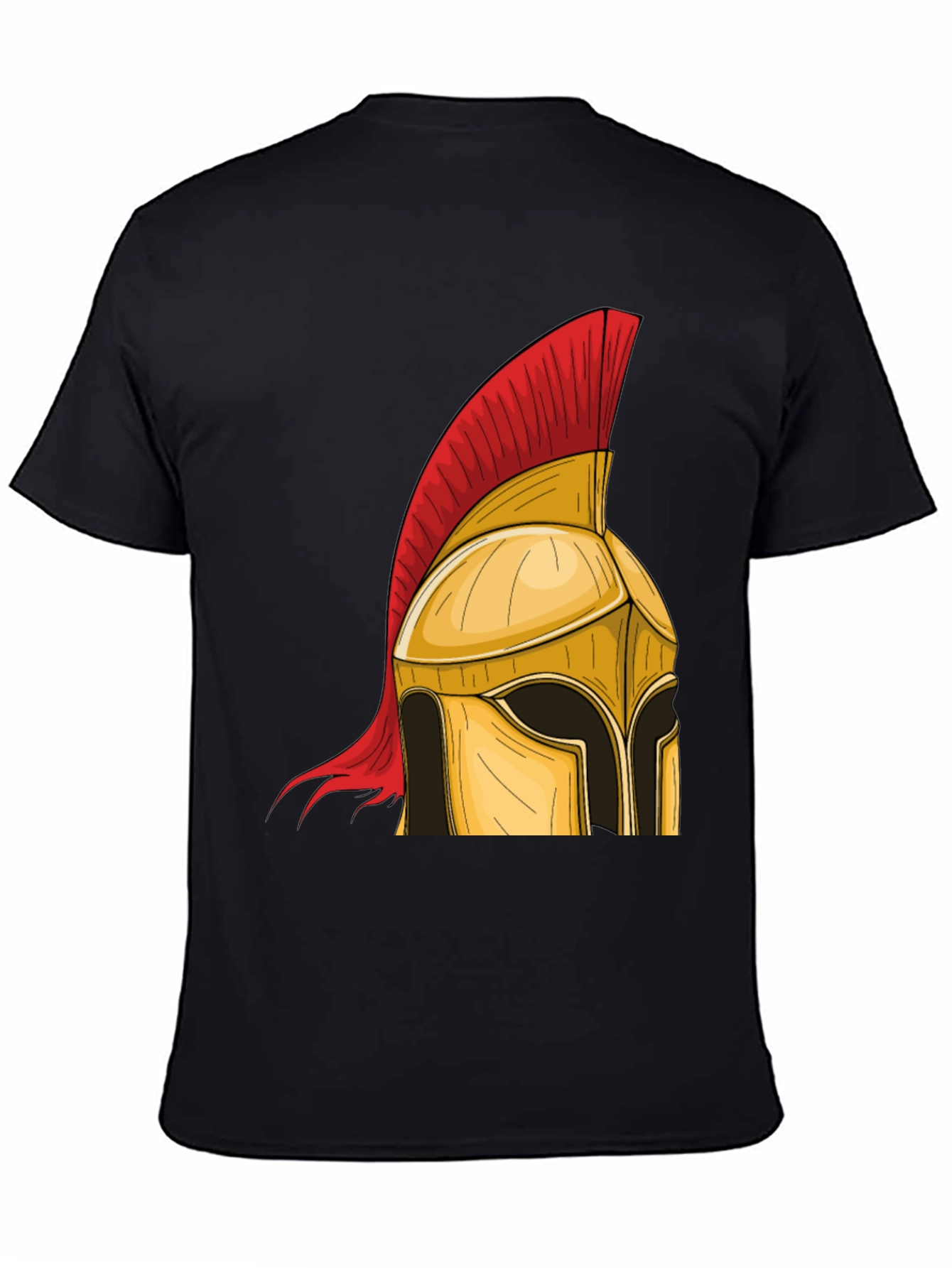 Spartan Helmet Graphic Tee - Warrior Style
