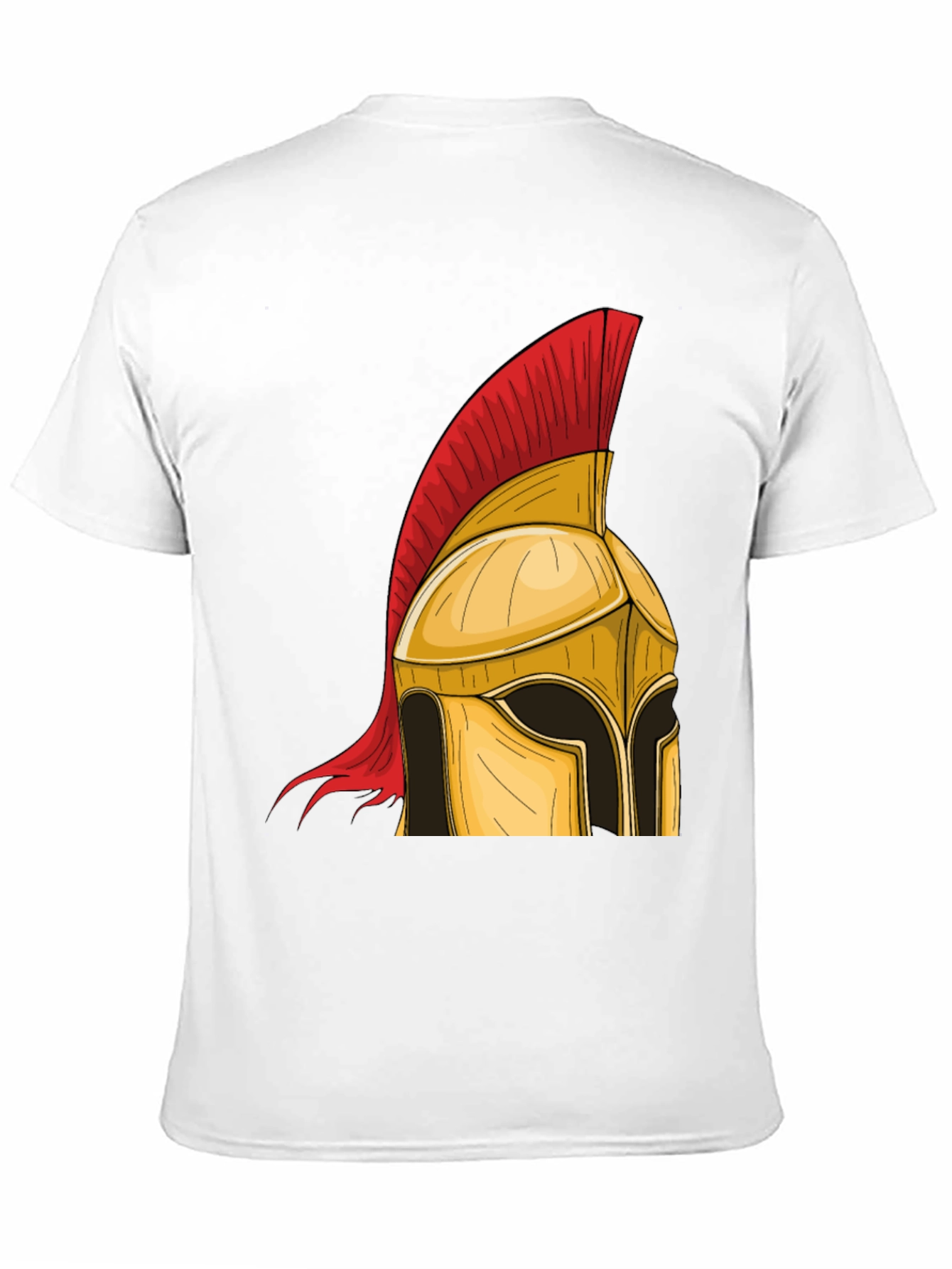 Spartan Helmet Graphic Tee - Warrior Style