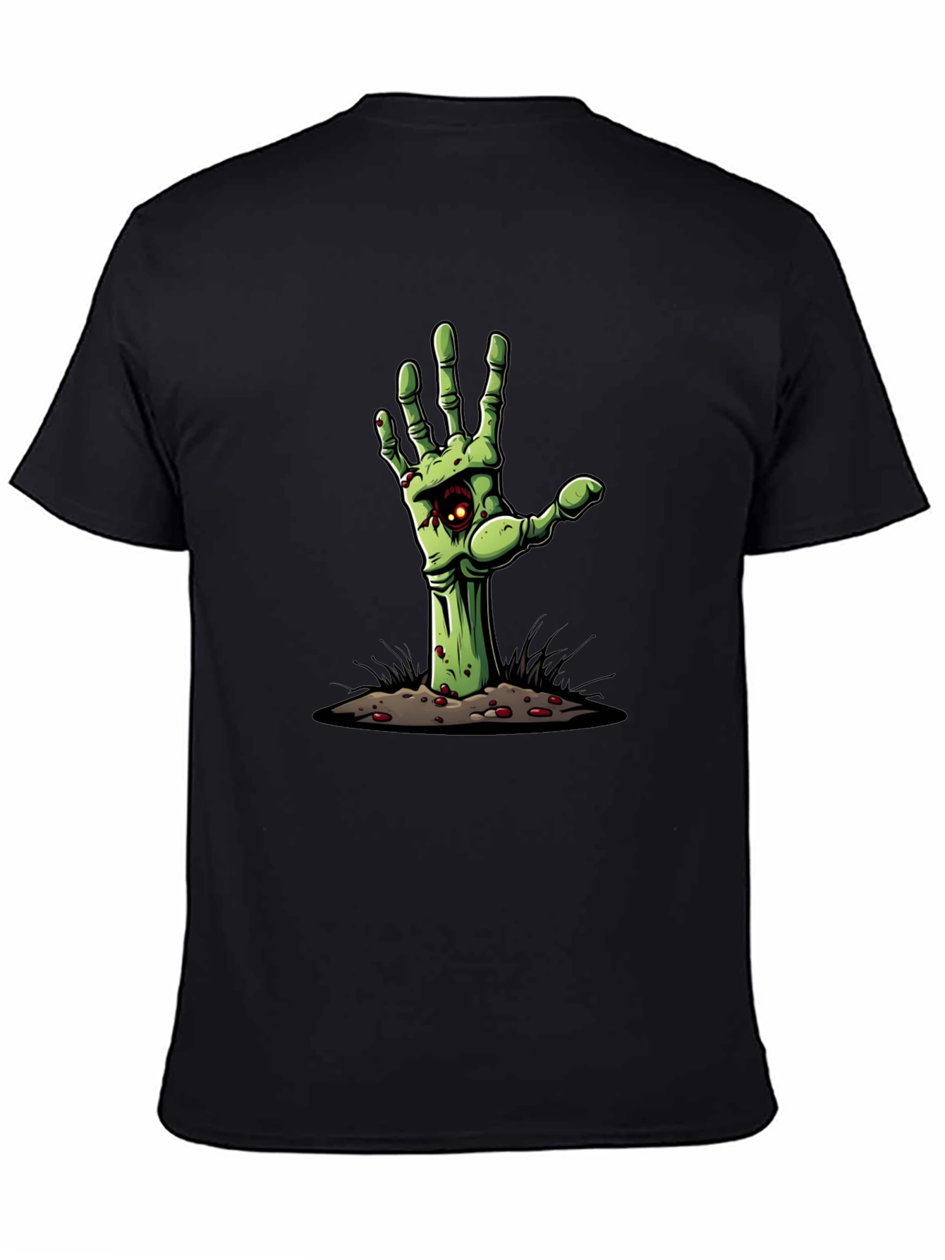 Zombie Hand Graphic Tee - Halloween T-Shirt