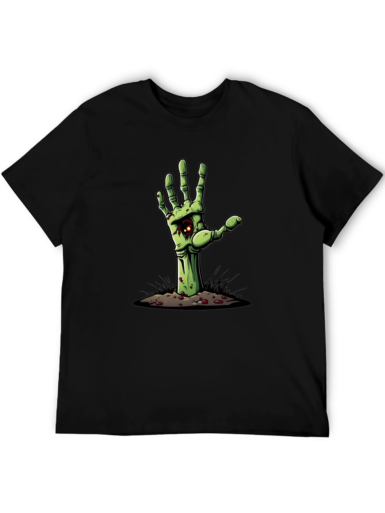 Zombie Hand Graphic Tee - Halloween T-Shirt