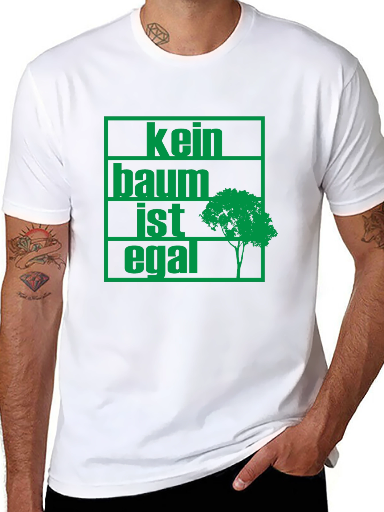 Kein Baum Ist Egal T-Shirt - Tree Conservation Tee