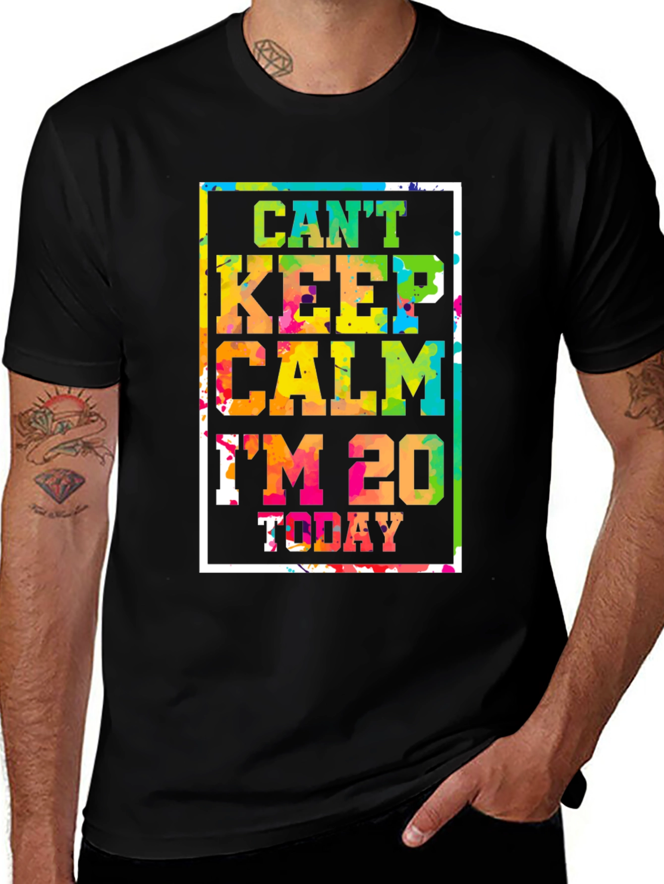 Cant Keep Calm Im 20 Today T-Shirt