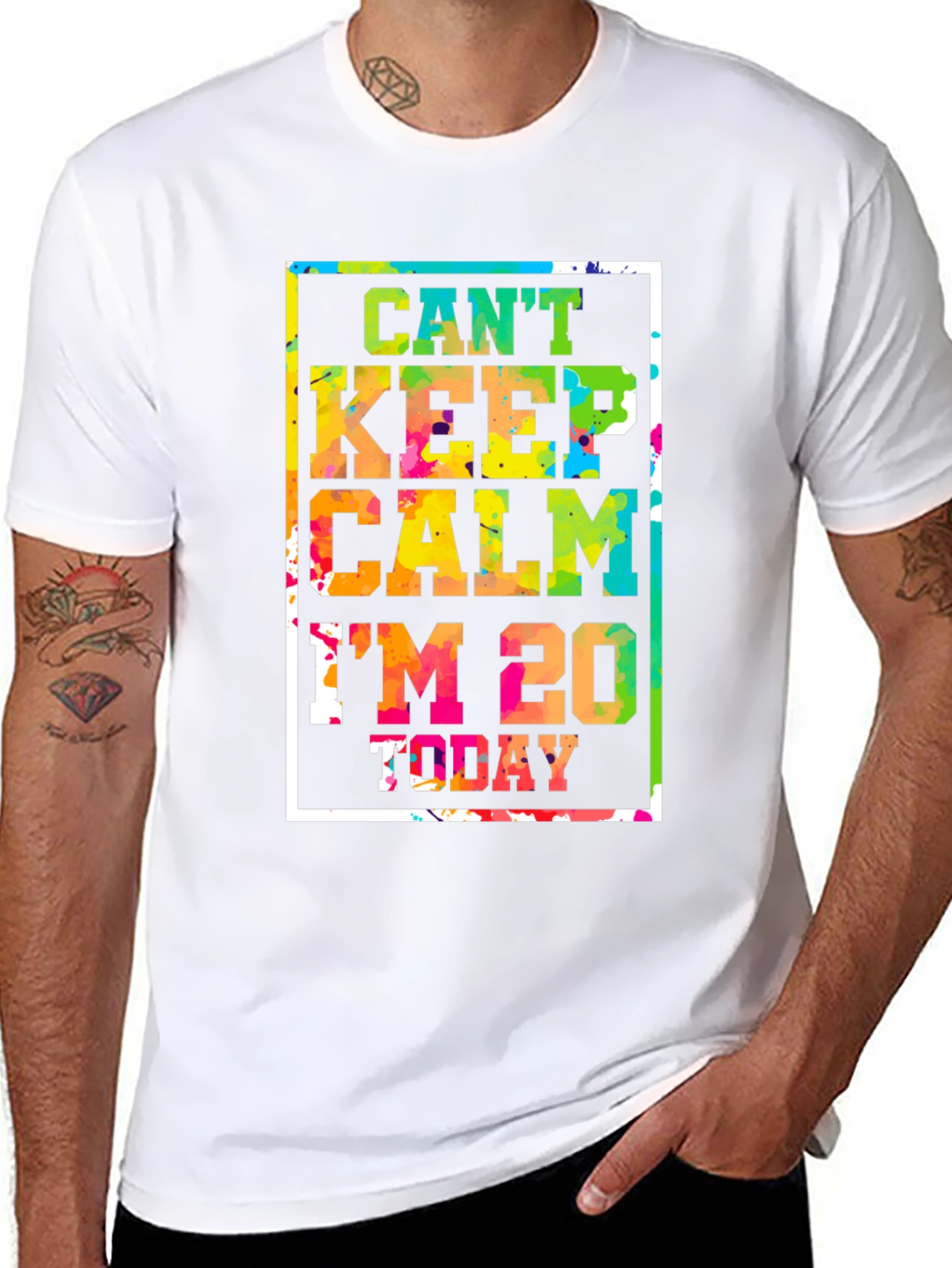 Cant Keep Calm Im 20 Today T-Shirt