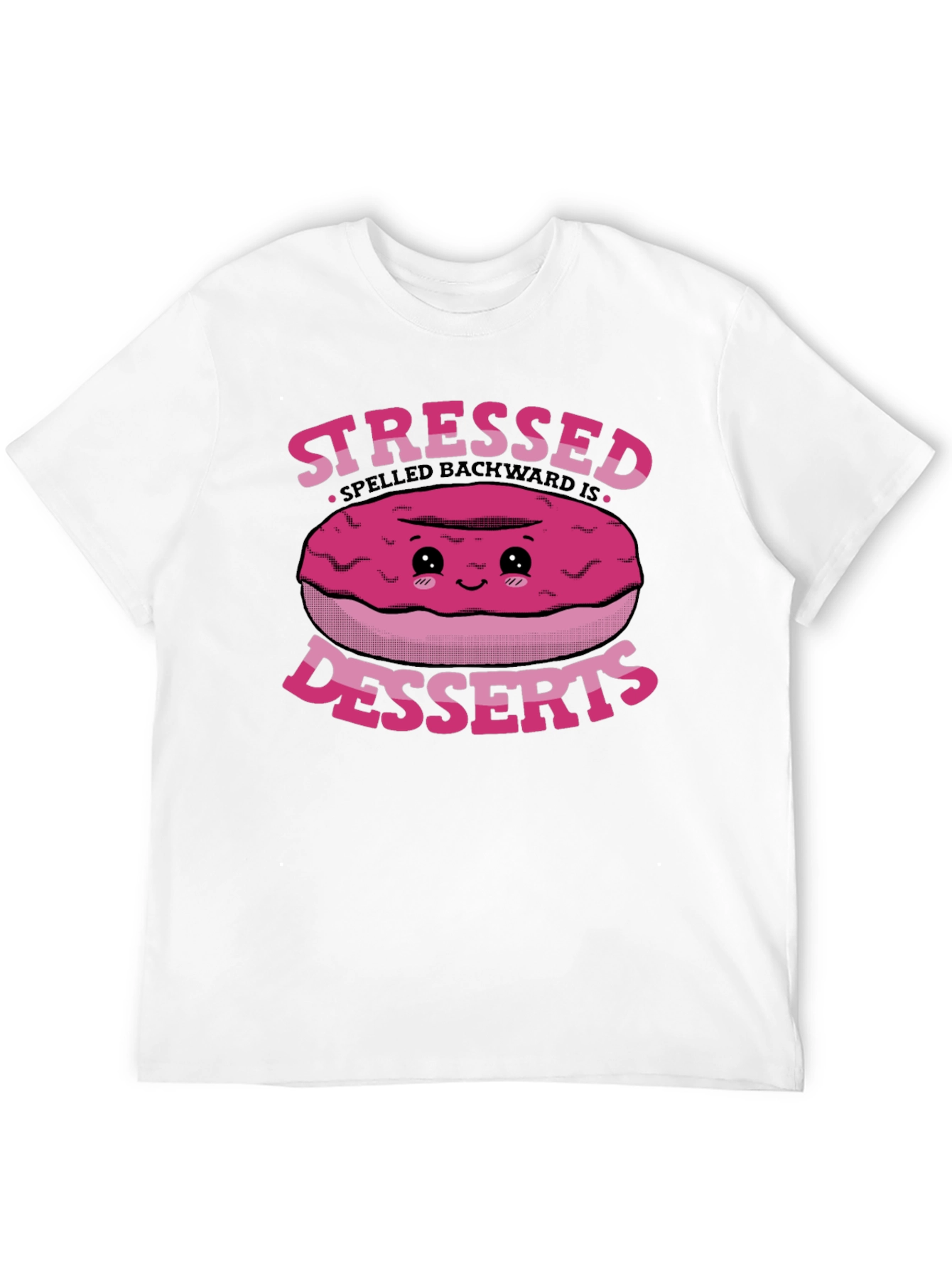 Stressed Spelled Backwards Desserts T-Shirt