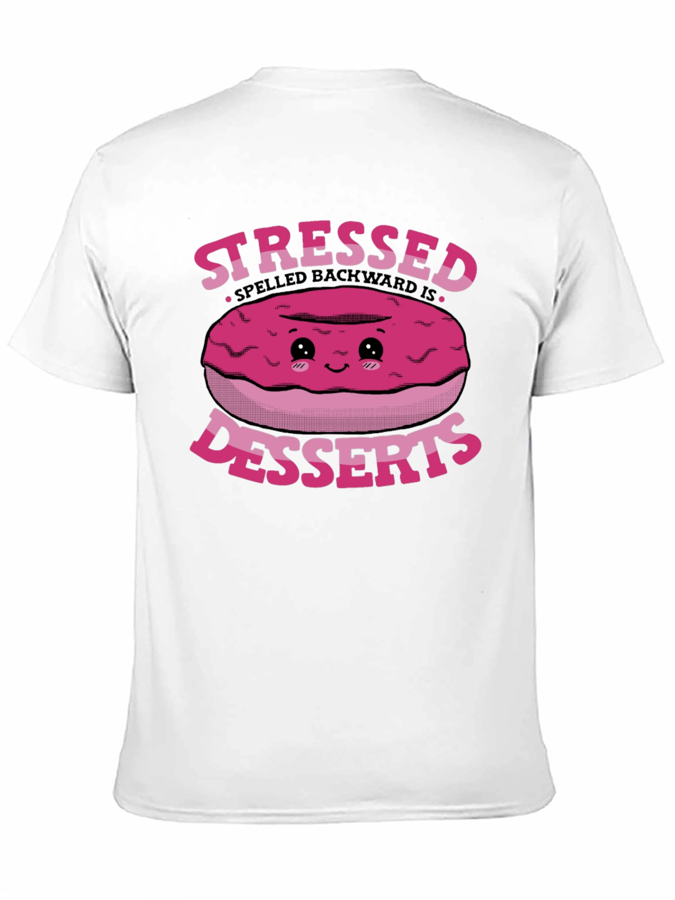Stressed Spelled Backwards Desserts T-Shirt
