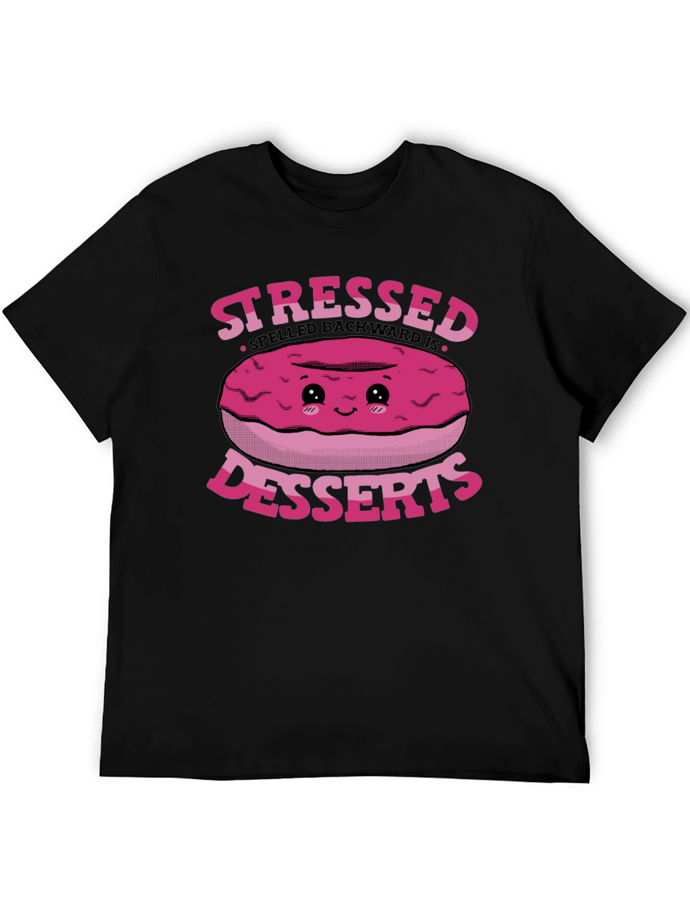 Stressed Spelled Backwards Desserts T-Shirt