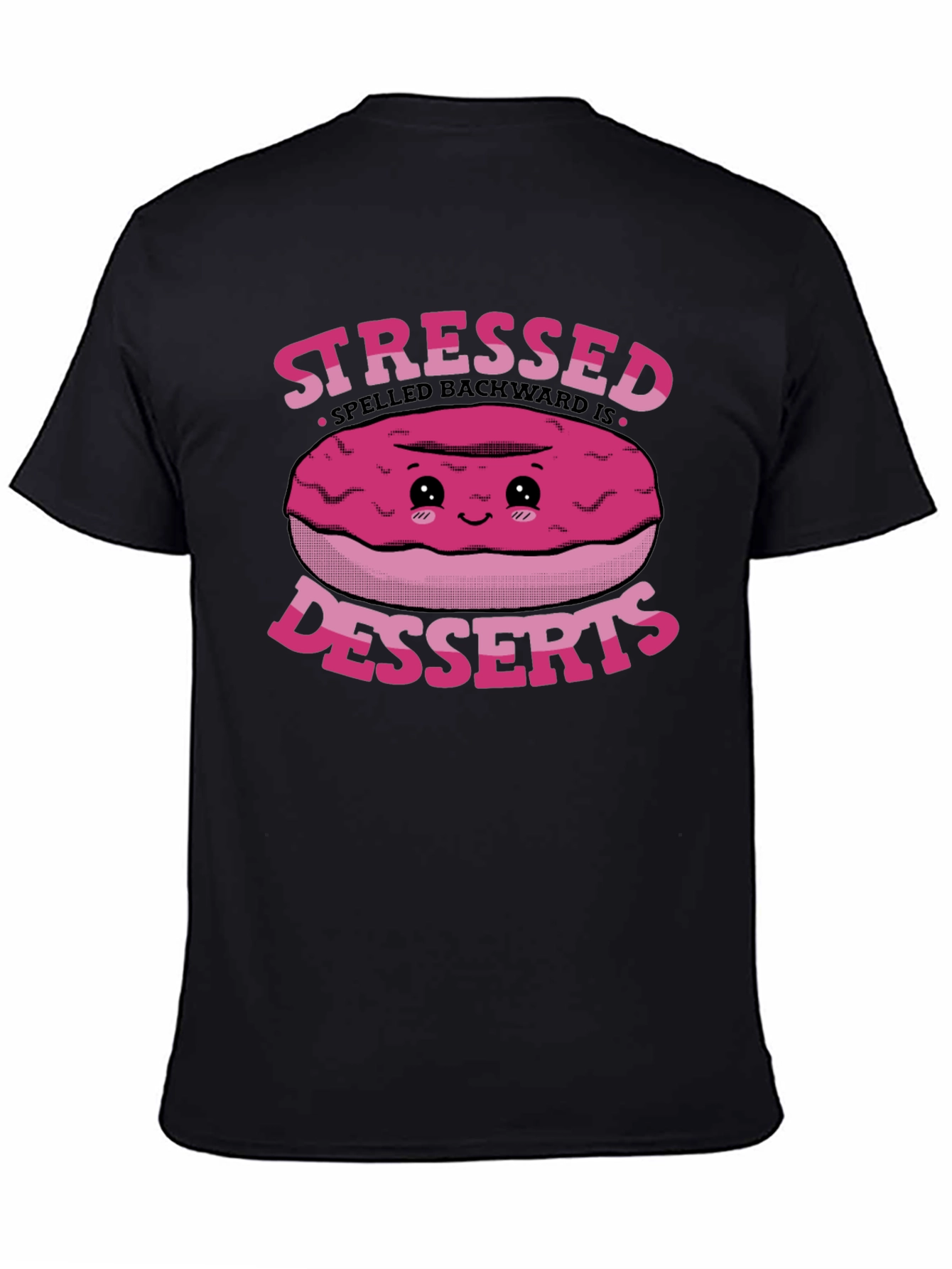 Stressed Spelled Backwards Desserts T-Shirt