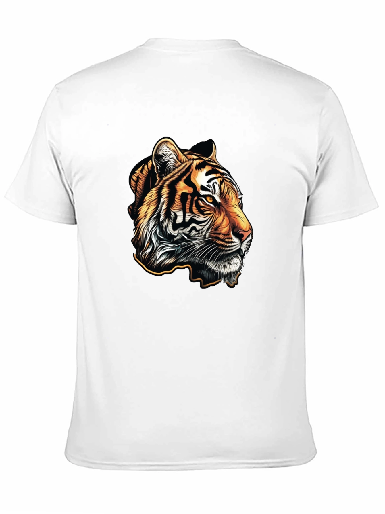 Tiger Graphic Tee - Mens Black T-Shirt