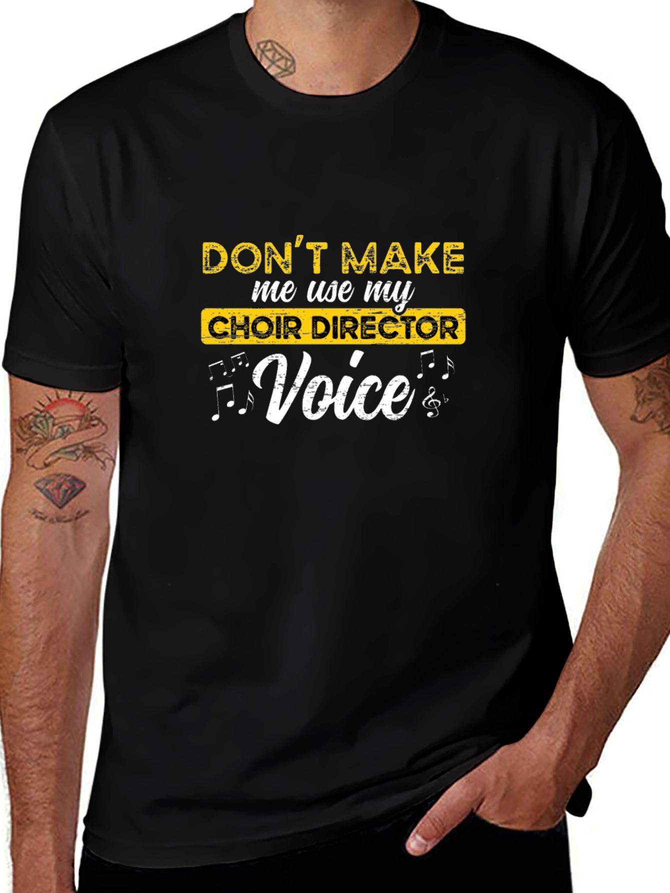 Choir Director Voice Funny T-Shirt
