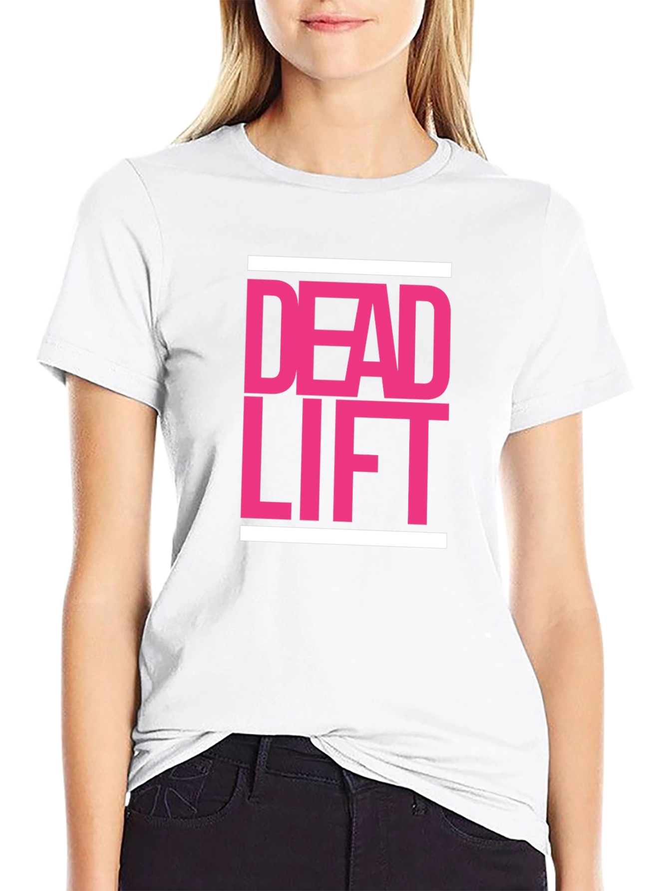 Deadlift Graphic Tee - Black Cotton Fitness Shirt