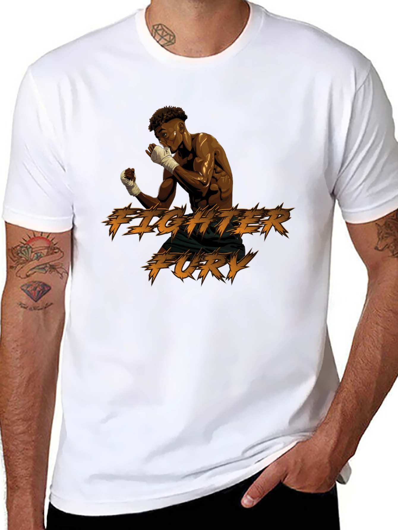 Fighter Fury Graphic T-Shirt