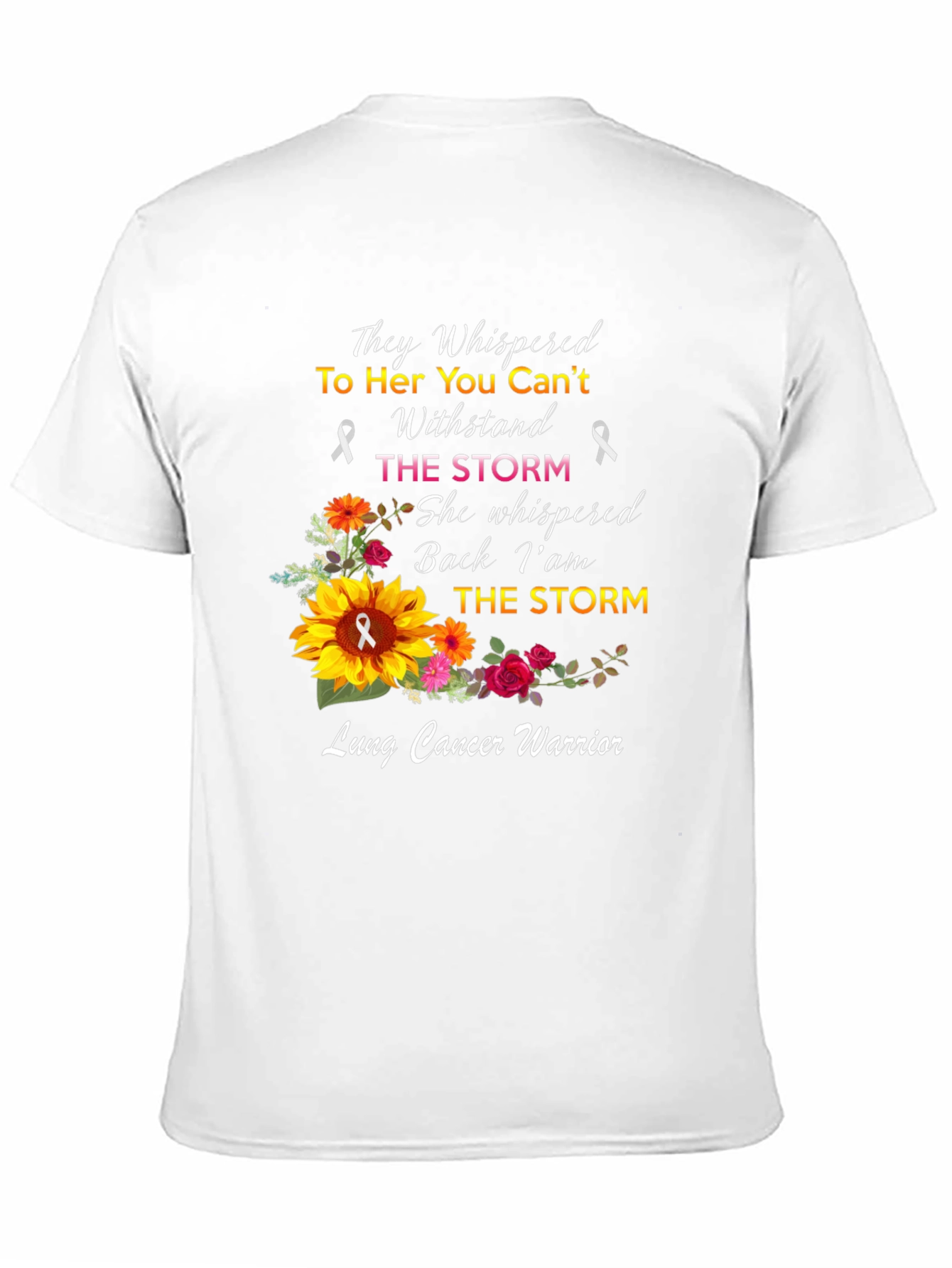 Lung Cancer Warrior Graphic Tee