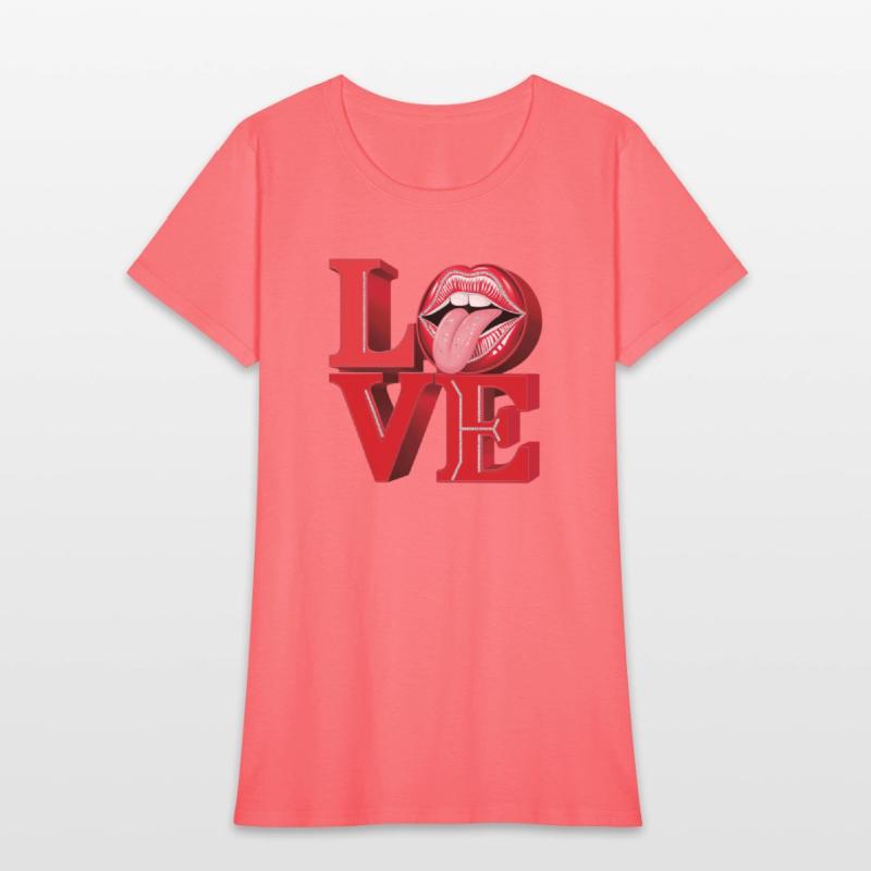 "Love" is decorated with sparkling rhinestones