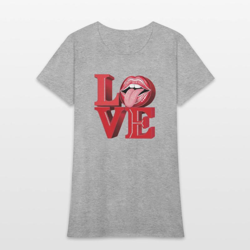 "Love" is decorated with sparkling rhinestones