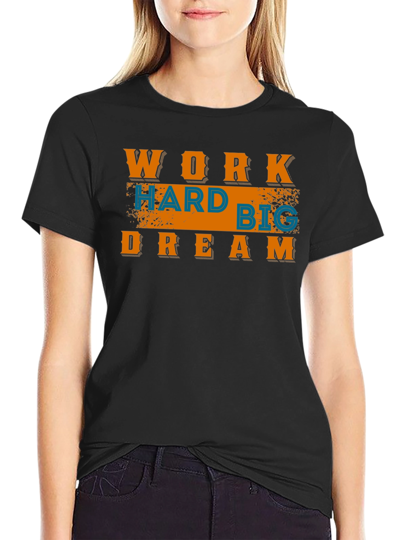 Work Hard Dream Big Graphic Tee