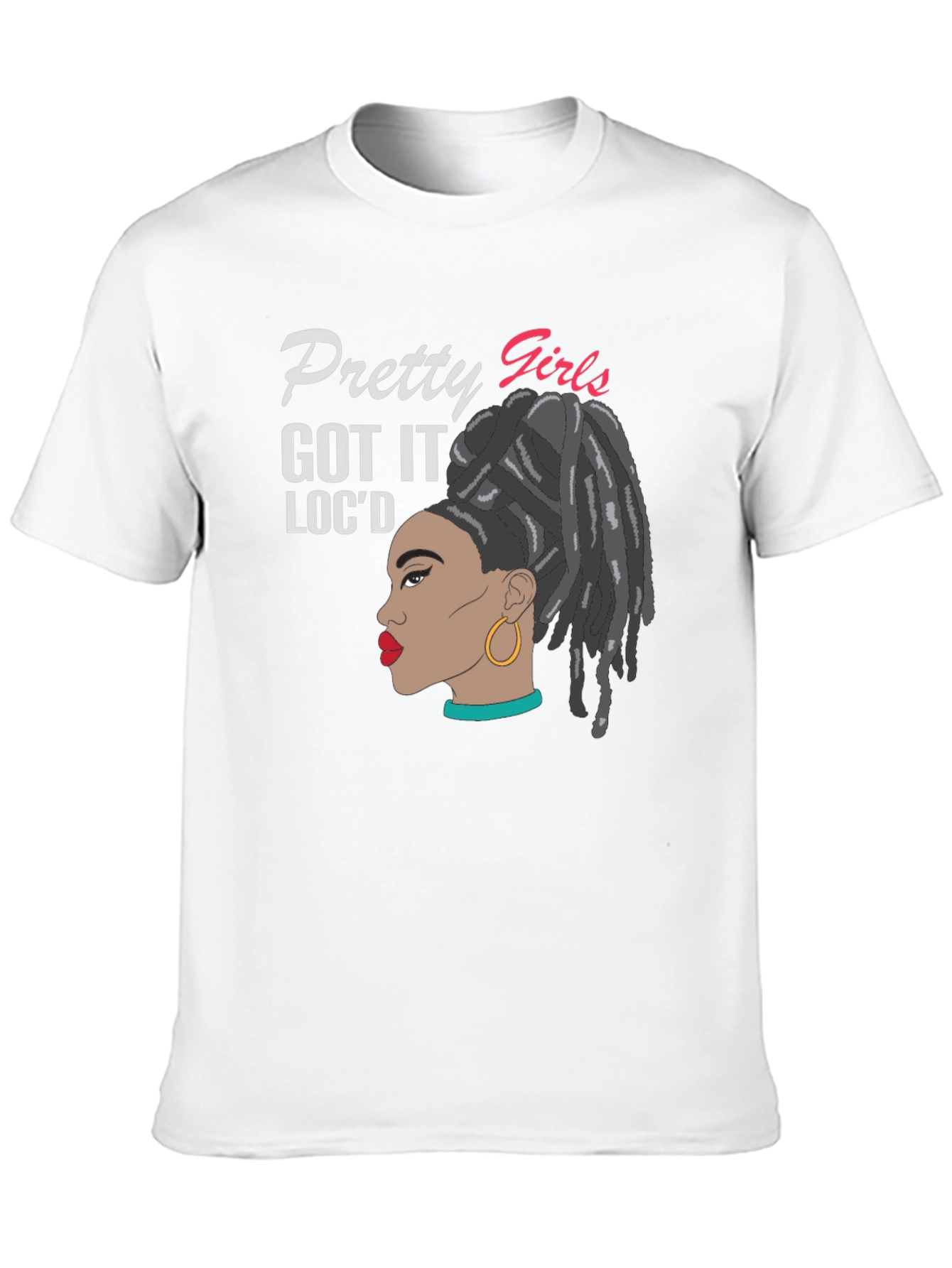 Pretty Girls Locd Black T-Shirt