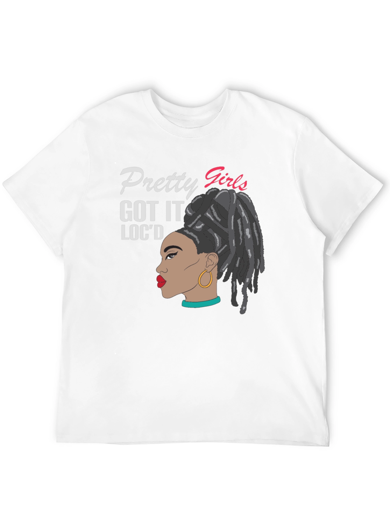 Pretty Girls Locd Black T-Shirt