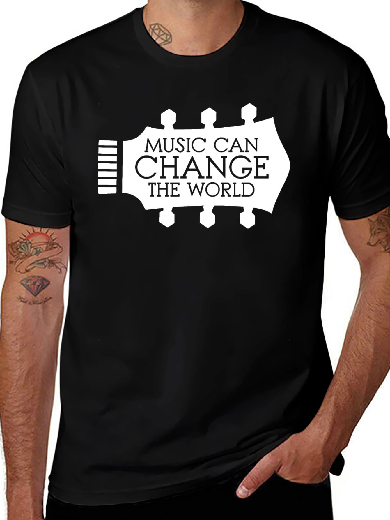 Music Can Change The World Graphic T-Shirt