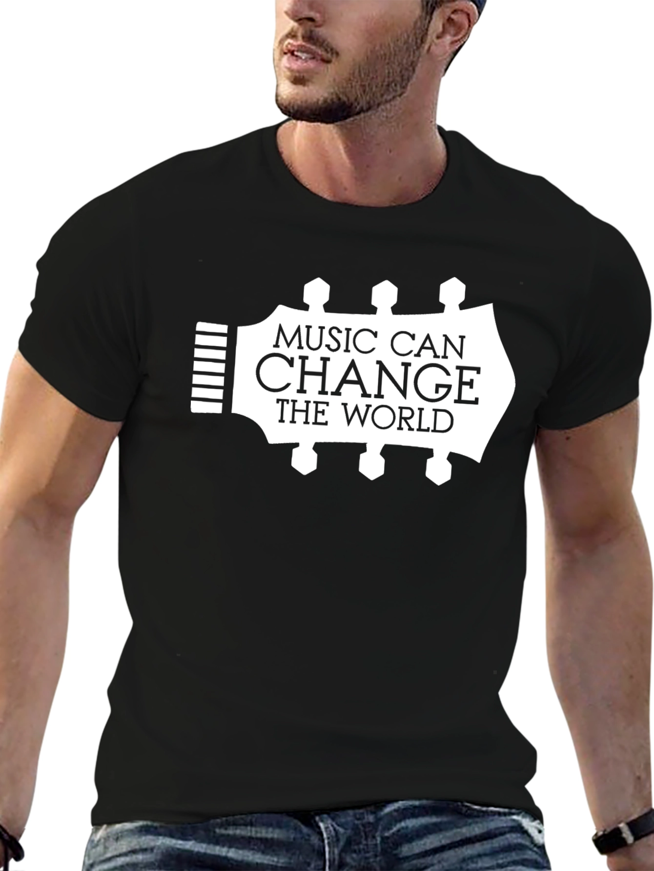 Music Can Change The World Graphic T-Shirt